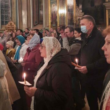 Православные отметили праздник Пасхи