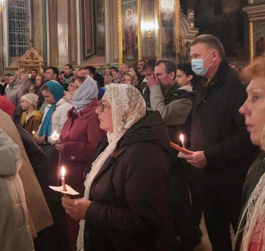 Православные отметили праздник Пасхи